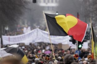 Belgický protest za novú vládu