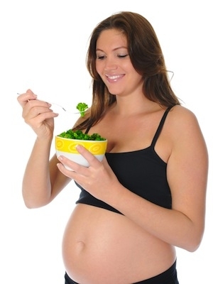 Brokolica, tehotenstvo