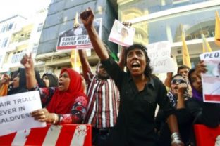 Maldivy, protest