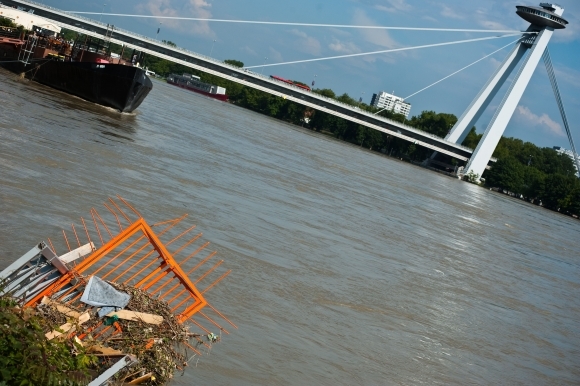 Odpad na Dunaji