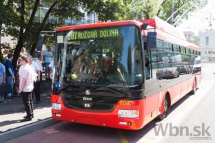 V Bratislave premávajú nové trolejbusy