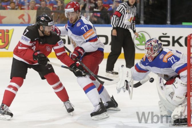 Finále MS v hokeji: Kanada - Rusko
