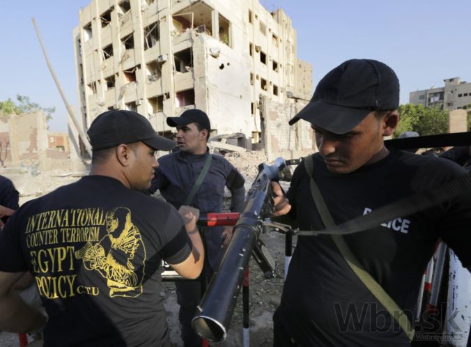 Bomba v Egypte zdemolovala okolie