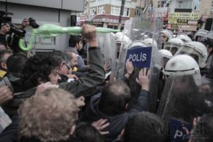 Turecko, protest