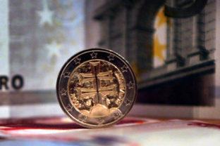 Slovenské eurové mince peniaze