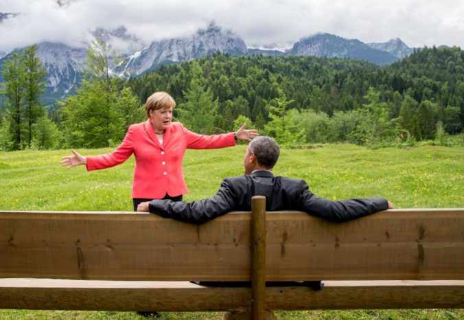 Angela Merkelová, Barack Obama