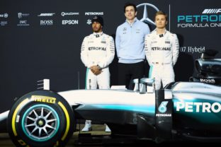Lewis Hamilton, Nico Rosberg, Toto Wolff