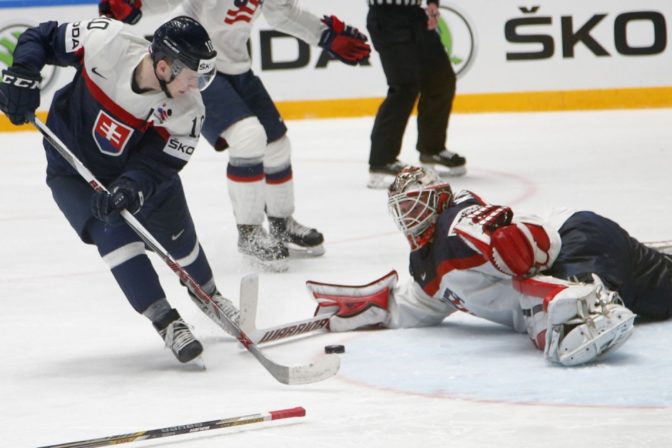 MS v hokeji 2016: USA - Slovensko 2:3  po predĺžení