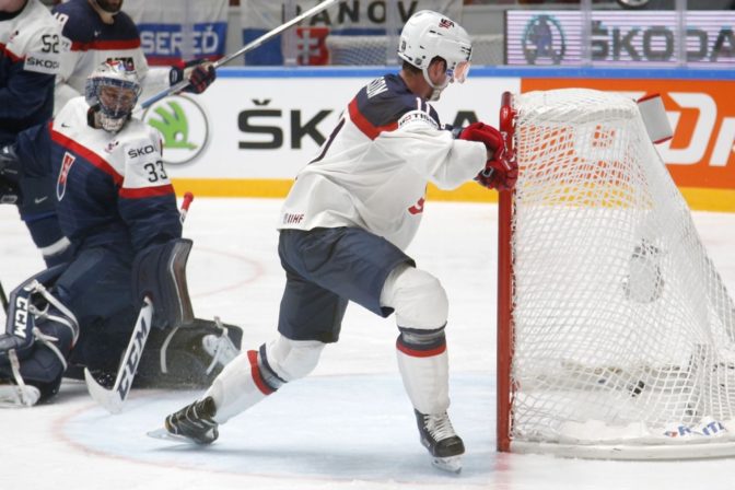 MS v hokeji 2016: USA - Slovensko