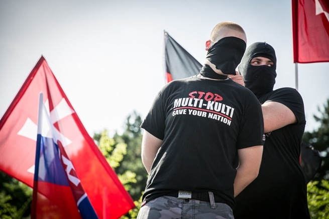Bratislavou pochodovali extrémisti