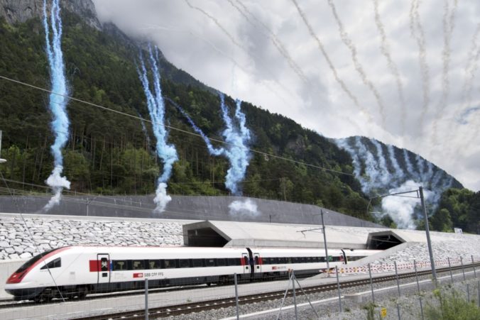 Gotthardský železničný tunel