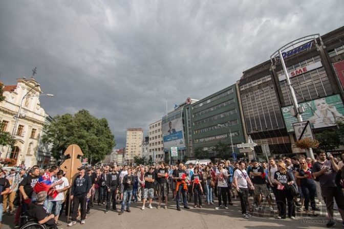 V Bratislave sa konal druhý protest proti Kaliňákovi