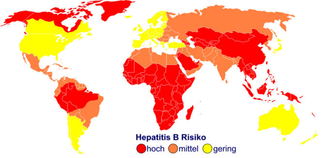 Riziko výskytu Hepatitídy typu B