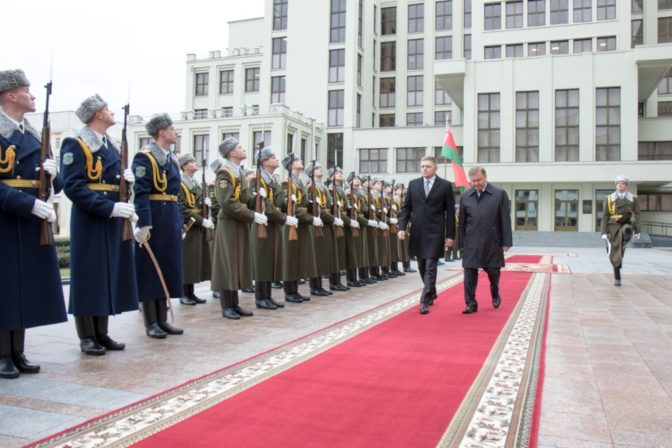 Návšteva premiéra Roberta Fica v Bielorusku