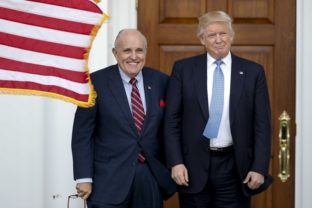 Rudy Giuliani a Donald Trump
