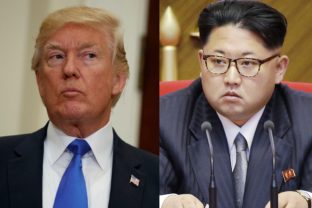 Trump, Kim Čong un