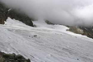 Switzerland Glacier Body