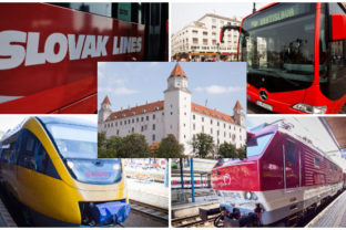 Integrovaná doprava Bratislava, vlaky, autobusy, zssk, regiojet