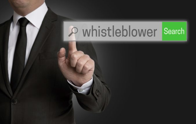 whistleblower, korupcia
