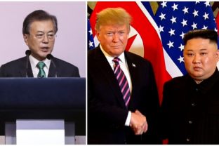Mun Če-in, Donald Trump, Kim Čong-un
