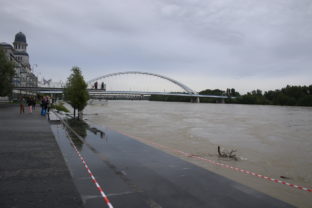 Dunaj, zvýšená hladina