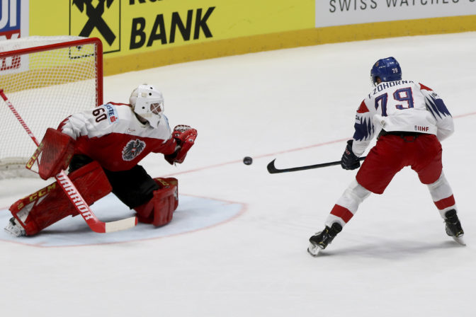 MS v hokeji 2019: Česko - Rakúsko