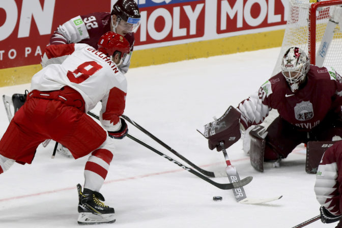 MS v hokeji 2019: Lotyšsko - Rusko