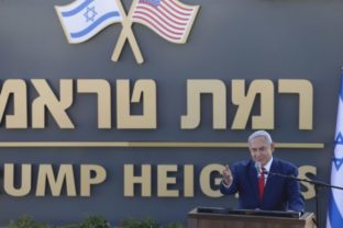 Benjamin Netanjahu, Trumpove výšiny