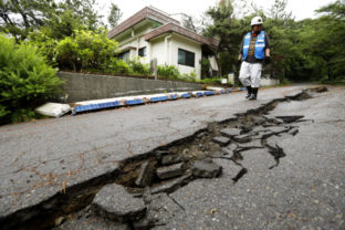 Japonsko, zemetrasenie