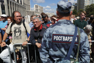 Protest, demonštrácia, Rusko