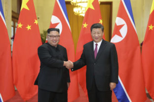 Si Ťin-pching, Kim Čong-un