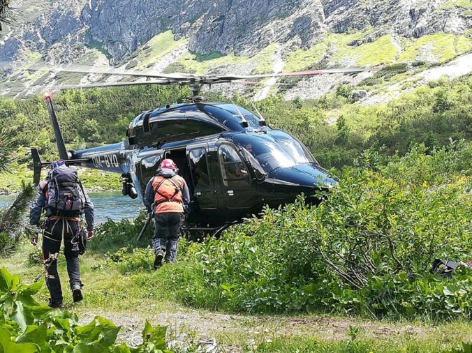 Foto: V Tatrách tragicky zahynul 40-ročný horolezec, spadol spod Kolového štítu