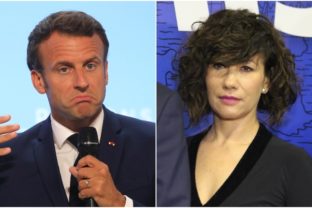 Emmanuel Macron, Lucia Ďuriš Nicholsonová