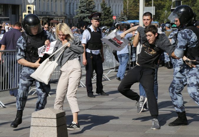 Rusko, Moskva, protesty