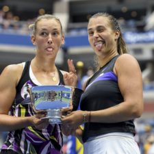 Elise Mertensová, Arina Sobolenková, US Open