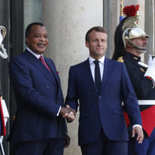 Kongo, Macron