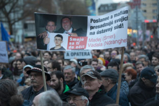protest, Za slušné Slovensko