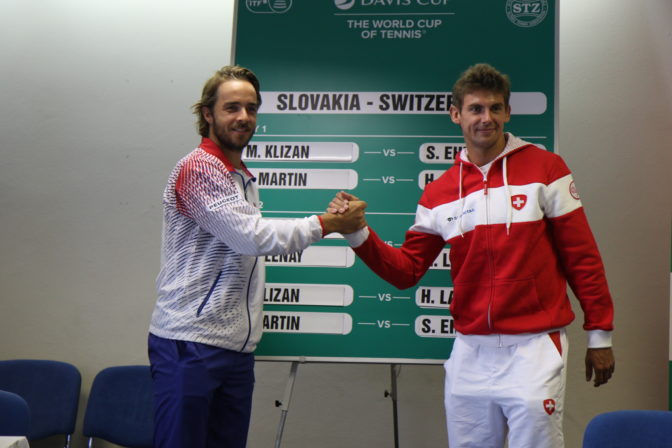 Davis Cup (tenis): Žreb pre zápasom Slovensko - Švajčiarsko