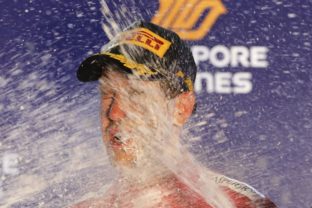 Sebastian Vettel, Ferrari, Formula 1, Veľká cena Singapuru