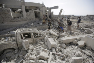 Jemen, letecký útok