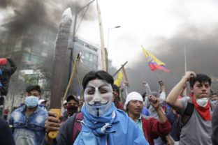 Ekvádor, demonštrácie