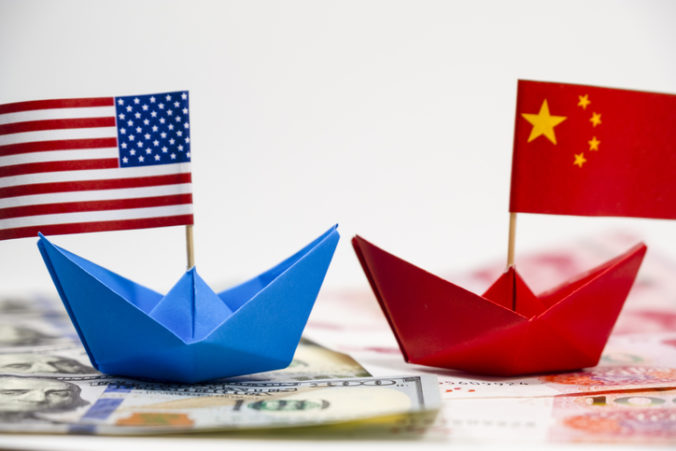 Obchodná vojna, USA, Čína