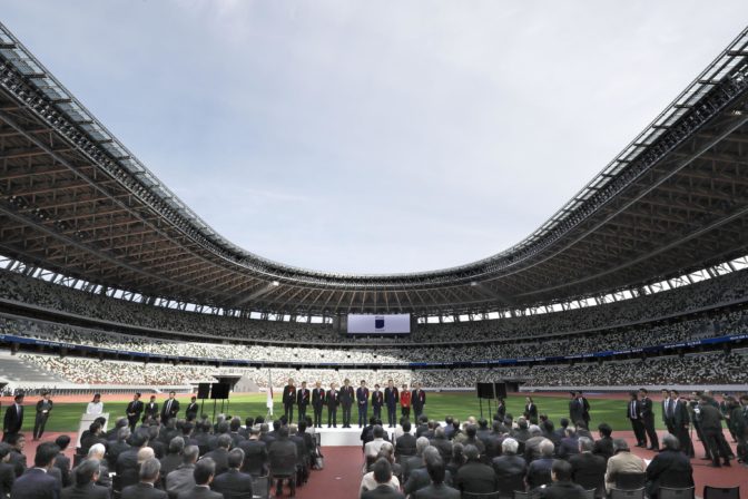 Tokio, OH 2020, otvorenie hlavného štadióna