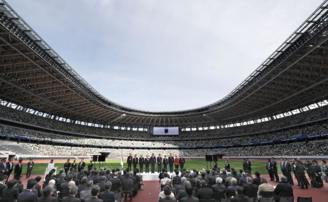 Tokio, OH 2020, otvorenie hlavného štadióna