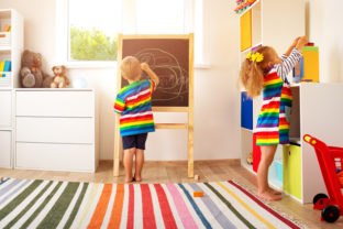 Kusový koberec do detskej izby