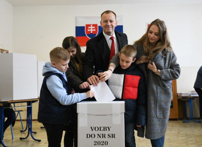VOĽBY: Volebný akt Borisa Kollára