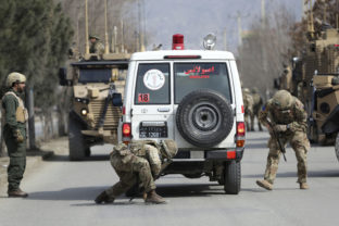 Afganistan, utok, vojaci
