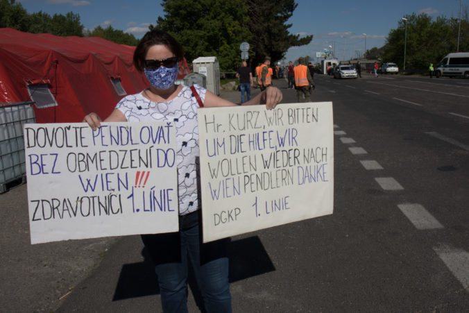 PROTEST: Slovákov pracujúcich v Rakúsku