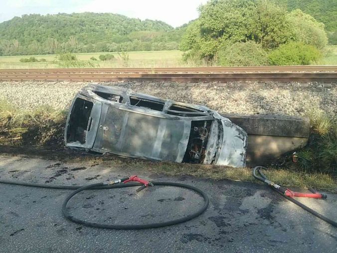 Havária auta pri Gemerskej Hôrke