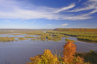 Fall Colors on a MIdwest River